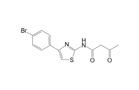 N-(4-(4-bromophenyl)thiazol-2-yl)-3-oxobutanamide