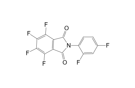 2-(2,4-difluoro-phenyl)-4,5,6,7-tetrafluoro-1H-isoindole-1,3(2H)-dione