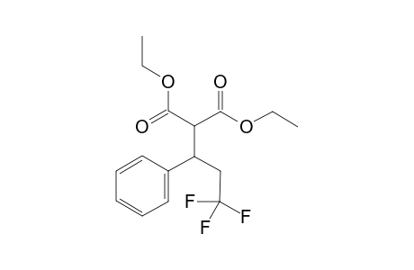 Diethyl 2-(3,3,3-trifluoro-1-phenylpropyl)malonate
