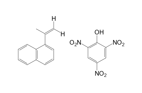 1-isopropenylnaphthalene, monopicrate