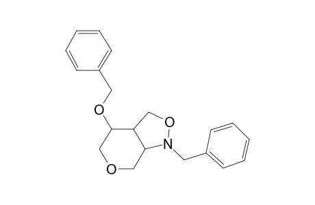 (1RS,5SR,6RS)-9-Benzyl-5-benzyloxy-9-aza-3,8-dioxabicyclo[4.3.0]nonane