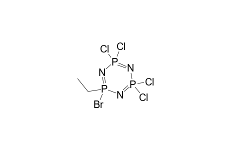 1-Ethyl-1-bromotetrachlorocyclotriphosphazene