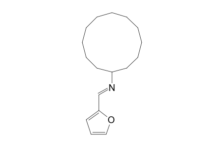 2-[(cyclododecylimino)methyl]furan