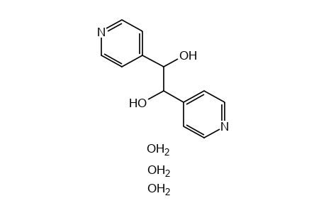 1,2-bis(4-pyridyl)-1,2-ethanediol, trihydrate