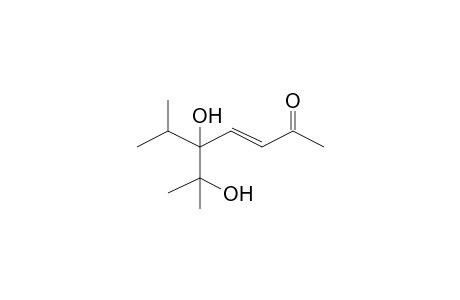 (3E)-5,6-Dihydroxy-5-isopropyl-6-methyl-3-hepten-2-one