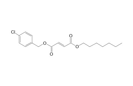 Fumaric acid, 4-chlorobenzyl heptyl ester