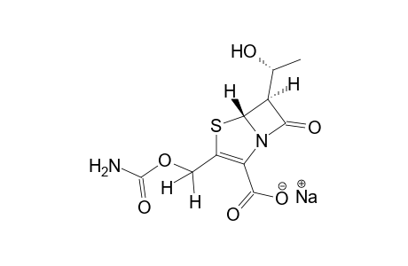 [5R,6S,6(1R)]-6-(1-hydroxyethyl)-3-(hydroxymethyl)-7-oxo-4-thia-1-azabicyclo[3.2.0]hept-2-ene-2-carboxylic acid, monosodium salt, 3-carbamate