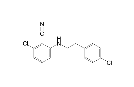 6-chloro-N-(p-chlorophenethyl)anthranilonitrile