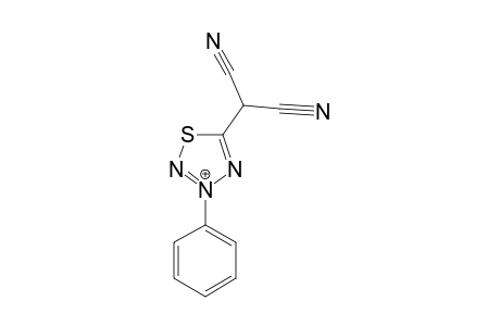 3-PHENYL-5-DICYANOMETHYL-1,2,3,4-THIATRIAZOLE