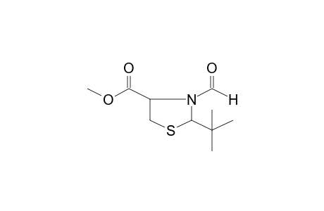 2-tert-Butyl-3-formyl-4-thiazolidinecarboxylic acid methyl ester