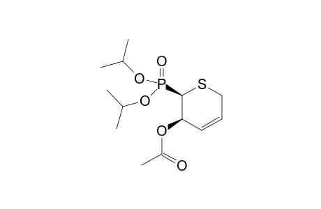 (2S,3R)-2-(diisopropoxyphosphoryl)-3,6-dihydro-2H-thiopyran-3-yl acetate