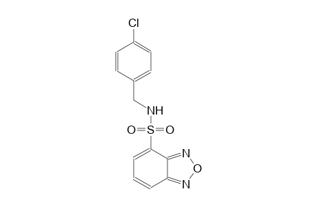 2,1,3-benzoxadiazole-4-sulfonamide, N-[(4-chlorophenyl)methyl]-