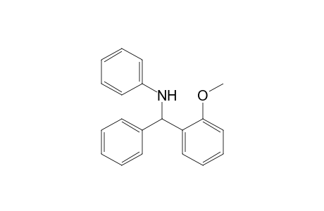 N-[(2-Methoxyphenyl)(phenyl)methyl]aniline