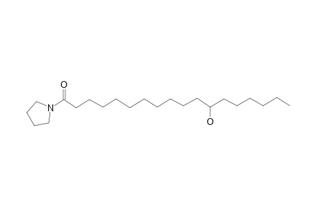 Pyrrolidine, 1-(12-hydroxy-1-oxooctadecyl)-