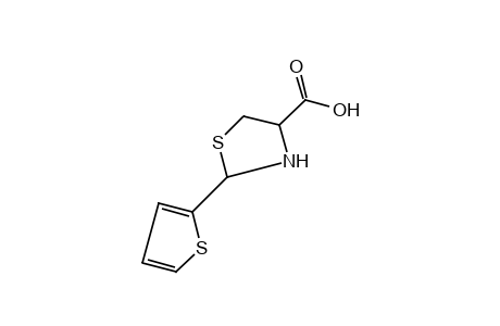 2-(2-thienyl)-4-thiazolidenecarboxylic acid