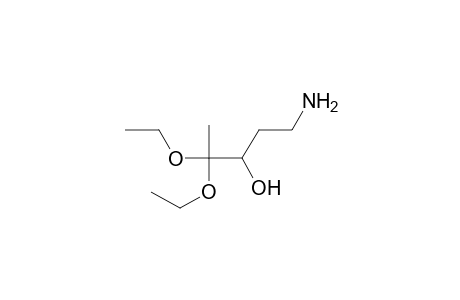 3-Pentanol, 1-amino-4,4-diethoxy-