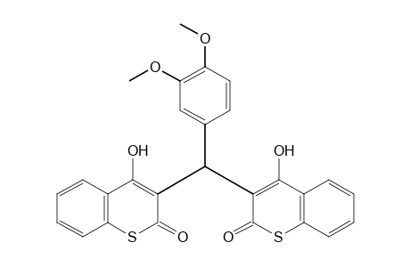 3,3'-veratrylidenebis[4-hydroxy-1-thiocoumarin]