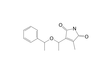 2-Methyl-3-[1'-(1""""-phenylethoxy)ethyl]maleimide