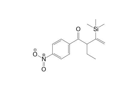 2-Ethyl-1-(4-nitrophenyl)-3-(trimethylsilyl)but-3-en-1-one