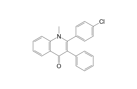 2-(4-chlorophenyl)-1-methyl-3-phenyl-4-quinolinone