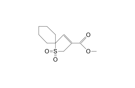 3-CARBOMETHOXY-5-SPIRO-CYCLOHEXANYL-2,5-DIHYDROTHIOPHENE-1,1-DIOXIDE