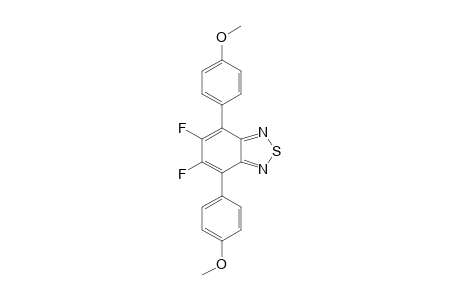 5,6-difluoro-4,7-bis(4-methoxyphenyl)-2,1,3-benzothiadiazole