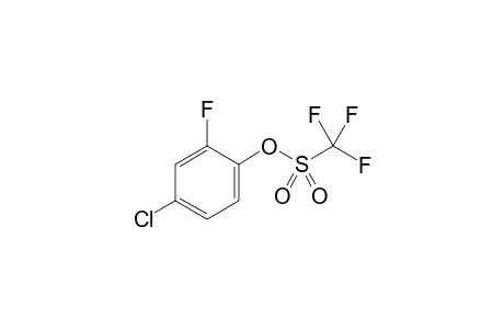 4-Chloro-2-fluorophenyl trifluoromethanesulfonate