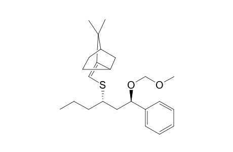 3-[(1R,3S)-1-Methoxymethoxy-1-phenylhexylsulfanylmethylene]-2,2-dimethylbicyclo[2.2,1]heptane