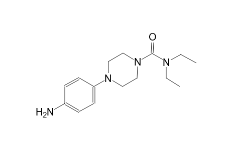 4-(4-aminophenyl)-N,N-diethyl-1-piperazinecarboxamide