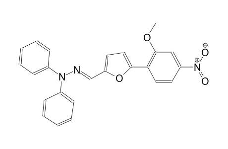 2-furancarboxaldehyde, 5-(2-methoxy-4-nitrophenyl)-, diphenylhydrazone