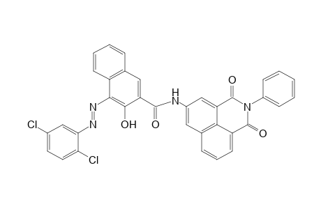 4-[(2,5-DICHLOROPHENYL)AZO]-N-(2,3-DIHYDRO-1,3-DIOXO-2-PHENYL-1H-BENZ[de]ISOQUINOLIN-5-YL)-3-HYDROXY-2-NAPHTHAMIDE