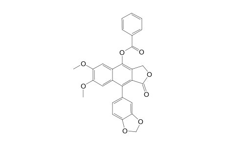 4-O-Benzoyldiphyllin