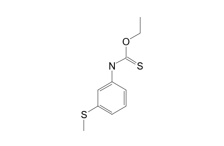 m-(methylthio)thiocarbanilic acid, ethyl ester