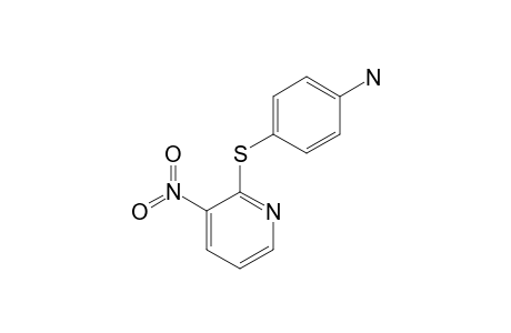 2-[(p-aminophenyl)thio]-3-nitropyridine