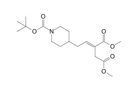 (E)-Dimethyl 2-(2-(1-(Tert-butoxycarbonyl)piperidin-4-yl)ethylidene)succinate