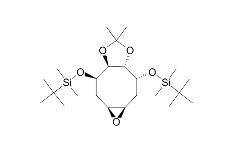 (1R,2S,3S,4R,6R,7S)-6,7-ANHYDRO-1,4-DI-O-TERT.-BUTYLDIMETHYLSILYL-2,3-O-METHYLETHYLIDENE-CYCLOOCTANE-1,2,3,4,6,7-HEXOL