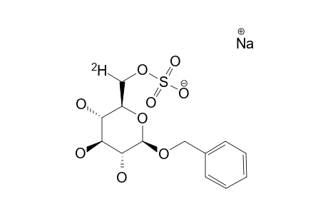 BENZYL-(6S)-[6-DEUTERIO]-6-O-SULFO-BETA-D-GLUCOPYRANOSIDE-SODIUM-SALT