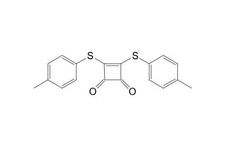 3,4-bis(p-tolylsulfanyl)cyclobut-3-ene-1,2-dione