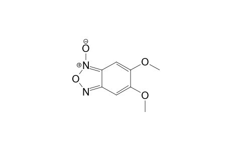 5,6-Dimethoxy-1-oxido-benzofurazan-1-ium