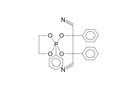 2-PHENYL-2,2-ETHYLENEDIOXY-4,5-DIPHENYL-4,5-DICYANO-1,3,2-DIOXAPHOSPHOLANE