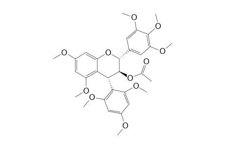 GALLOCATECHIN-(4-ALPHA->2)-PHLOROGLUCINOL-OCTA-O-METHYLETHER-3-O-ACETATE