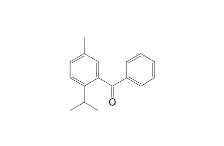 Benzene, 1-benzoyl-2-isopropyl-5-methyl-