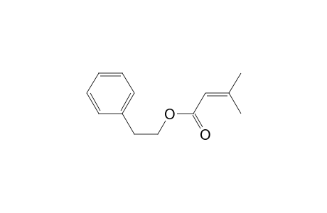 2-Butenoic acid, 3-methyl-, 2-phenylethyl ester