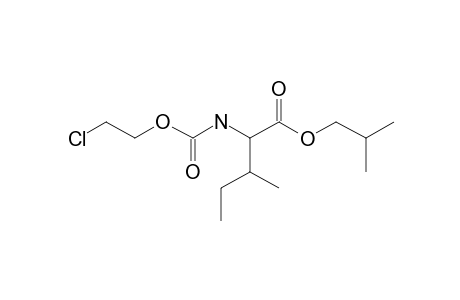 L-Isoleucine, N-(2-chloroethoxycarbonyl)-, isobutyl ester