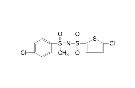 S-(p-chlorophenyl)-N-[(5-chloro-2-thienyl)sulfonyl]-S-methylsulfoximine