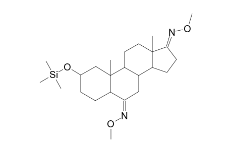 5.ALPHA.-ANDROSTAN-2.BETA.-OL-6,17-DIONE(6,17-DI-O-METHYLOXIME-2.BETA.-TRIMETHYLSILYL ETHER)