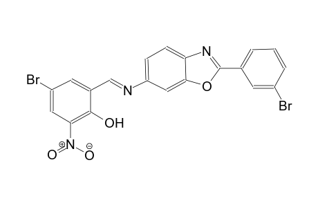 phenol, 4-bromo-2-[(E)-[[2-(3-bromophenyl)-6-benzoxazolyl]imino]methyl]-6-nitro-