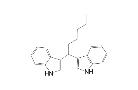 3,3'-(hexane-1,1-diyl)bis(1H-indole)