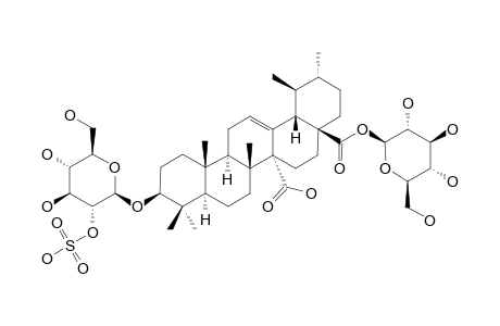 3-O-[BETA-D-GLUCOPYRANOSYL]-QUINOVIC-ACID-28-O-[BETA-D-GLUCOPYRANOSYL]-ESTER