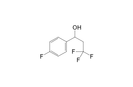 3,3,3-trifluoro-1-(4-fluorophenyl)propan-1-ol